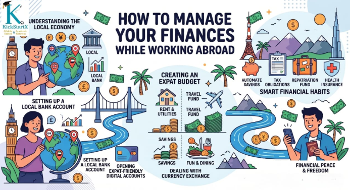 Featured image for the article: How to Manage Your Finances While Working Abroad