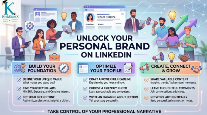 Featured image for the article: How to Create a Personal Brand on LinkedIn That Actually Gets You Noticed