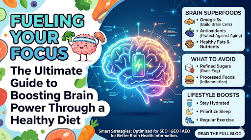 Featured image for the article: Fuel Your Brain: Diet for Power