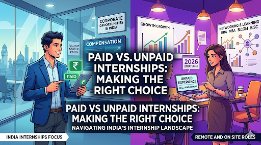 Featured image for the article: Paid vs Unpaid Internships: Making the Right Choice