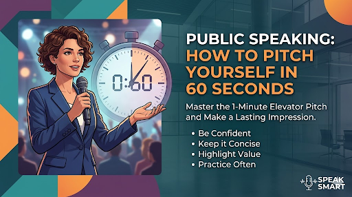 The Ultimate Guide to Public Speaking: How to Pitch Yourself in 60 Seconds