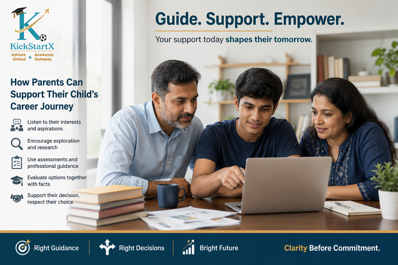 How Parents Can Support Their Child’s Career Without Making the Decision for Them