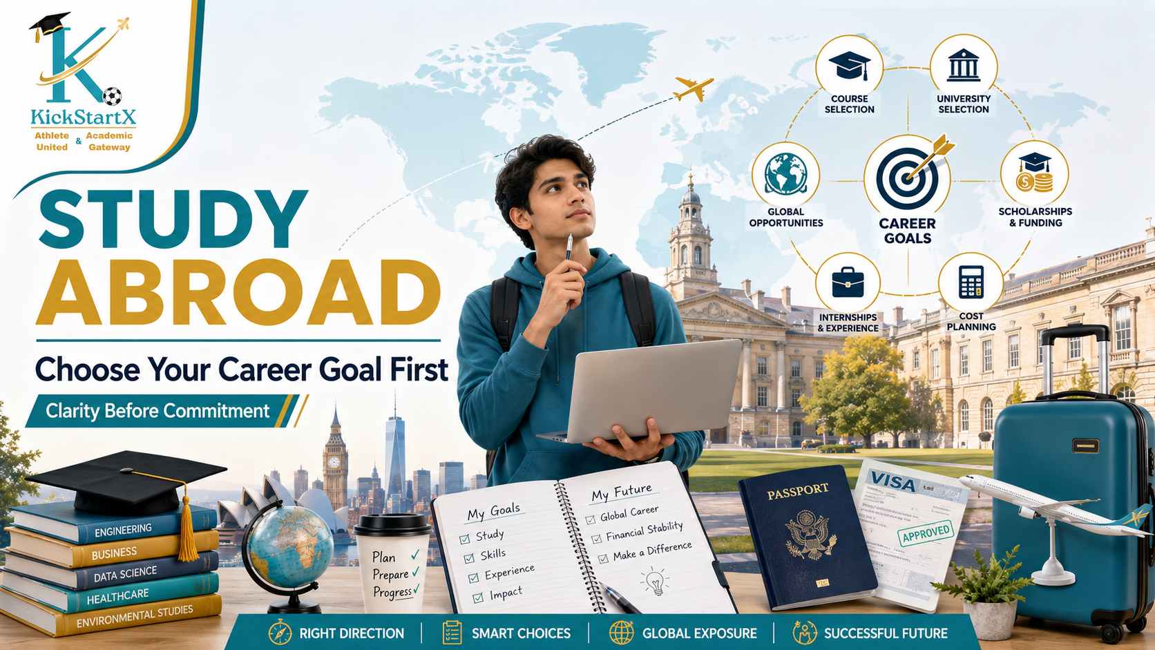 Study Abroad: Don’t Choose a Country First—Choose Your Career Goal First