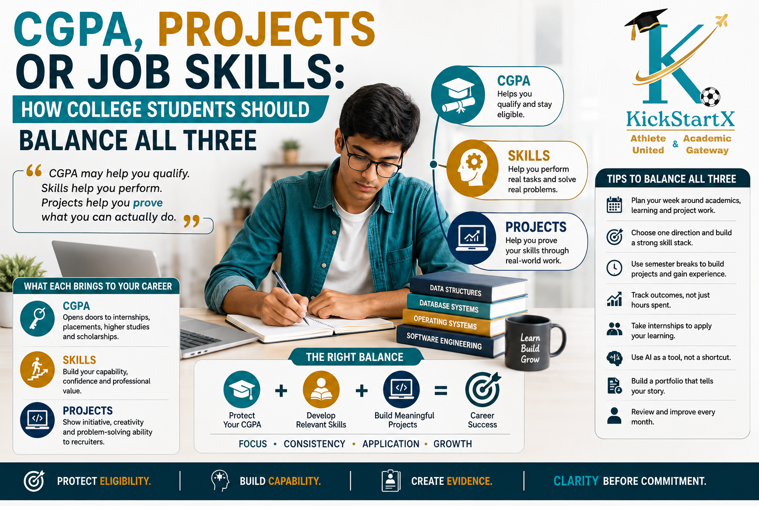 CGPA, Projects or Job Skills: How College Students Should Balance All Three